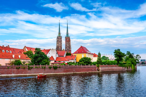 istock Wroclaw, Poland Ostrow Tumski island 1162930399