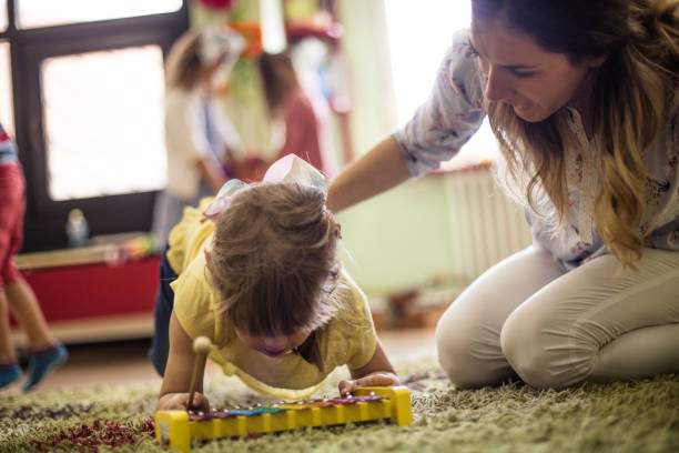 istock Her little artist. 1162939755