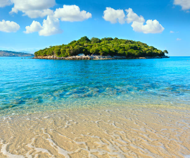 istock Ksamil beach, Albania. 1162939945