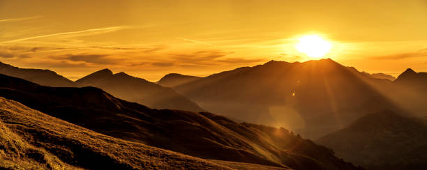 istock Sunrise at Col d'Aubisque in the French Pyrenees 1162944456