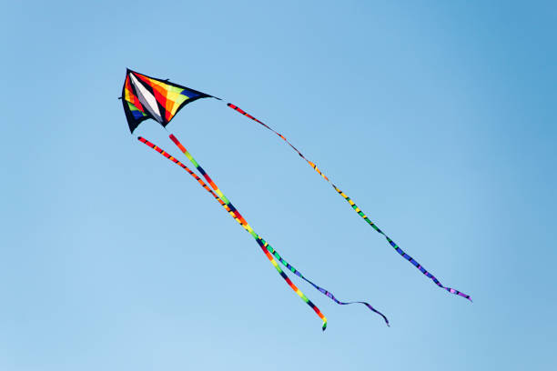istock colorful kite flying in the sky in the summer 1162945421
