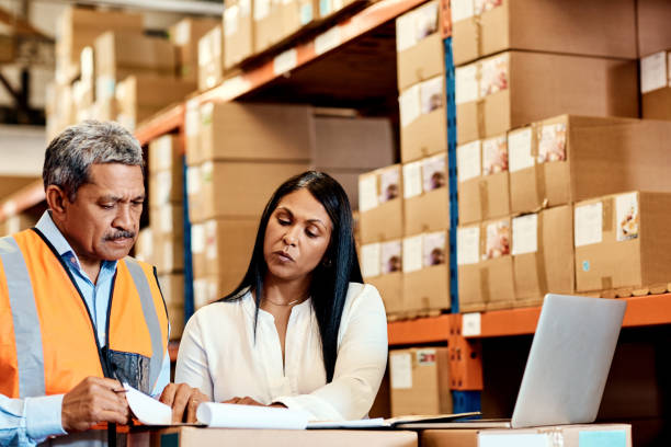 istock Getting all the day's consignments together 1162946867