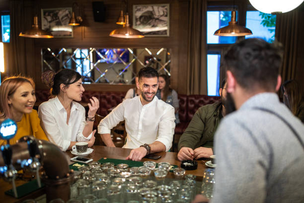 istock Enjoying coffee and good company in a pub 1162960013