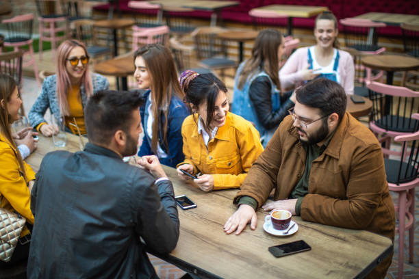 istock Friends spending time together in their favorite place for coffee 1162960404