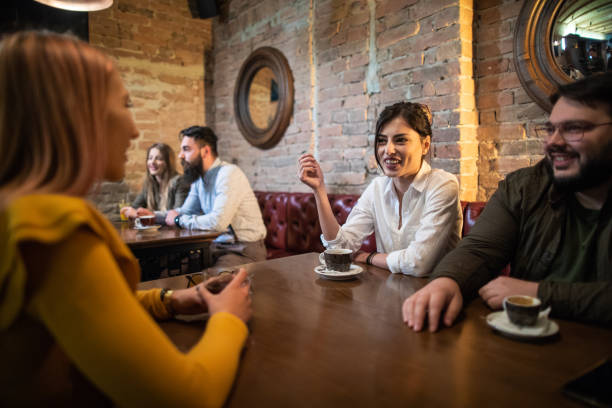 istock Comfortable place for friends gathering 1162961479