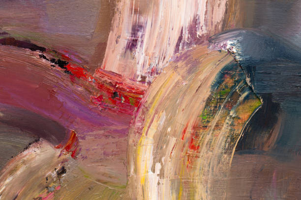 istock Wonderful abstract painting for new design view. 1162963163