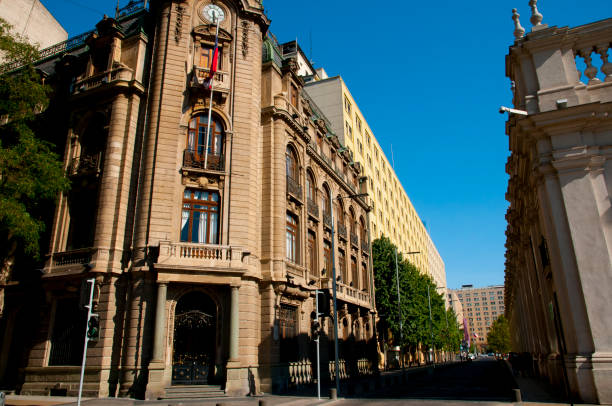 istock Street Corner of Moneda & Morande 1162971715
