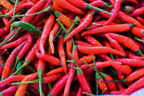 istock Bright red pepper, very spicy 1162974586