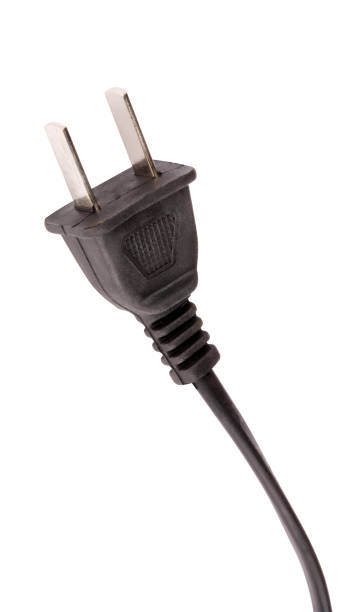 istock American Outlet Plug with Cord Isolated 1162976794