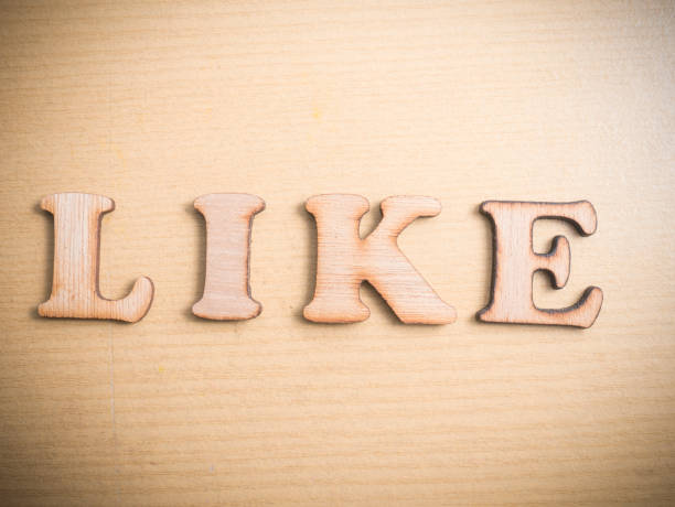 istock Like Word Internet Social Media Concept 1162977323