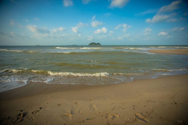 Samila Beach Songkhla View in thailand,Asia.