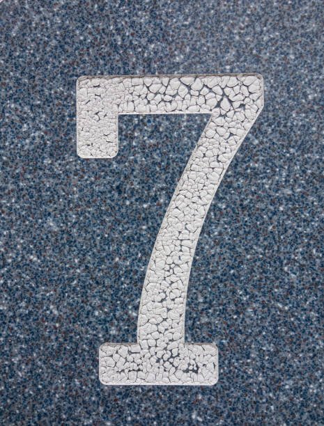 istock Written Wording in Distressed State Typography Found Number 7 1162984002