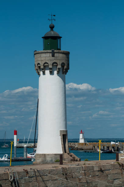 istock lighthouse in port Hallegen in Quiberon 1162984006