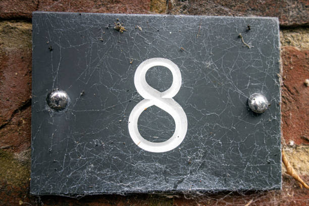 istock Written Wording in Distressed State Typography Found Number 8 1162984039