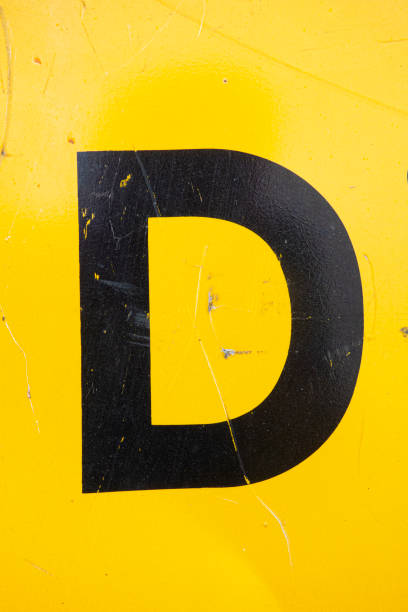 istock Written Wording in Distressed State Typography Found Letter D 1162985297