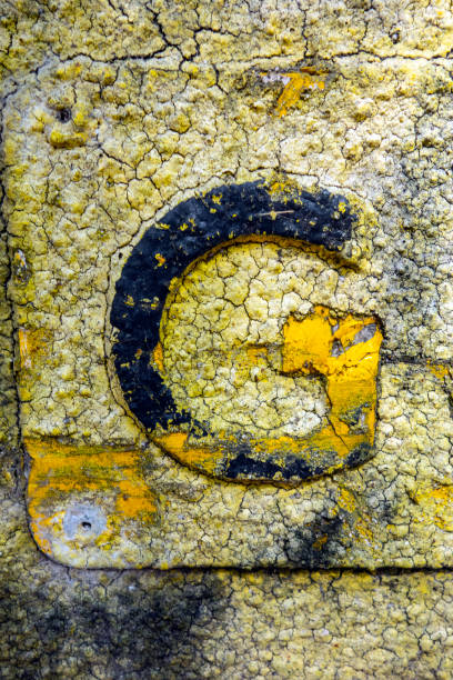 istock Written Wording in Distressed State Typography Found Letter G 1163000091