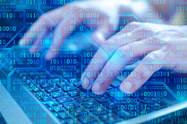 istock Close up of business man hand working on  laptop computer 1163001420