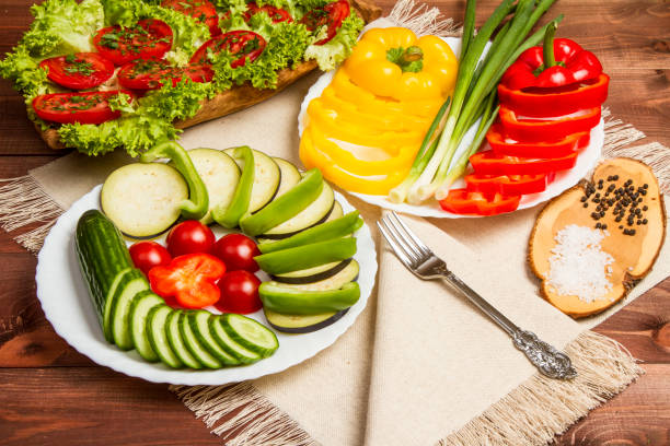 istock Healthy Organic Vegetables on a Wooden Background. 1163002777