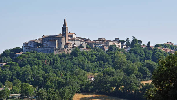 istock Montecastrilli, view of the village 1163011982