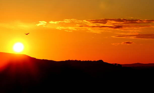 istock Dramatic skies and sunsets on the Pennines, West Yorkshire 1163019178