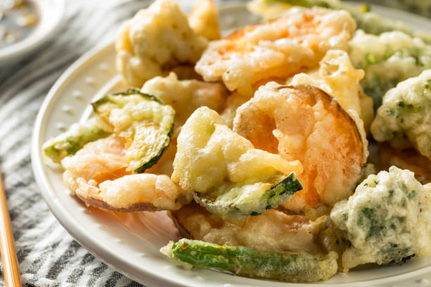 istock Homemade Japanese Vegetable Tempura 1163019499