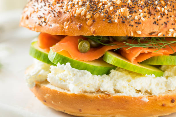 istock Homemade Salmond Lox Sandwich 1163020114