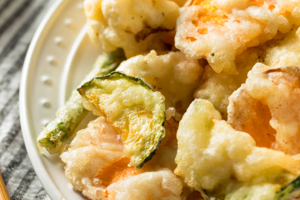 istock Homemade Japanese Vegetable Tempura 1163020299