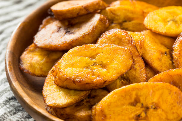istock Homemade Yellow Fried Plantains 1163021019