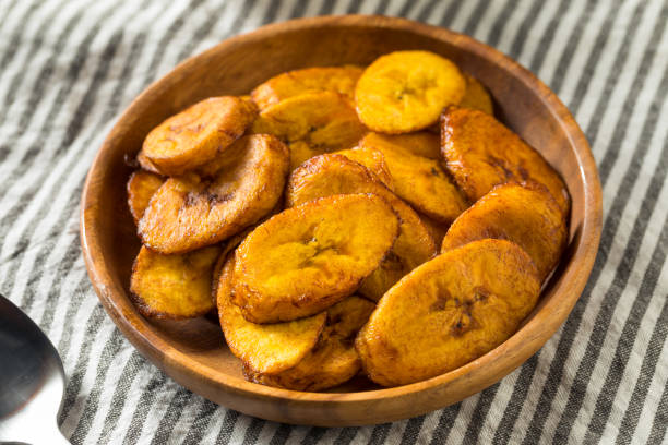 istock Homemade Yellow Fried Plantains 1163021149