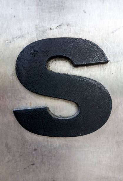 istock Written Wording in Distressed State Typography Found Letter S 1163021231