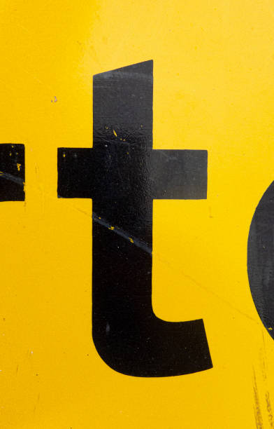 istock Written Wording in Distressed State Typography Found Letter T 1163021411