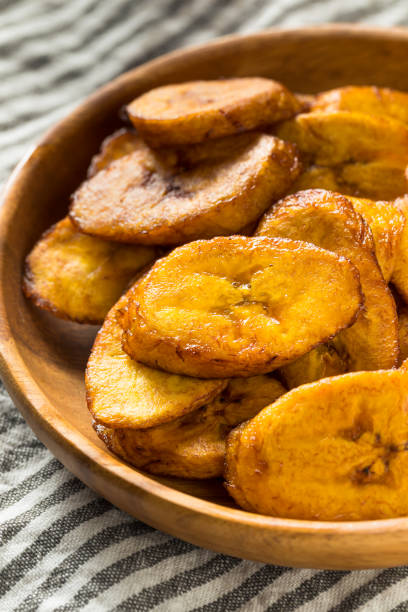 istock Homemade Yellow Fried Plantains 1163021439