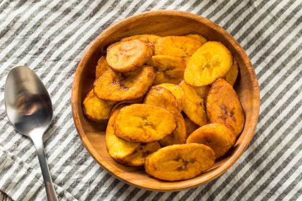 istock Homemade Yellow Fried Plantains 1163022228
