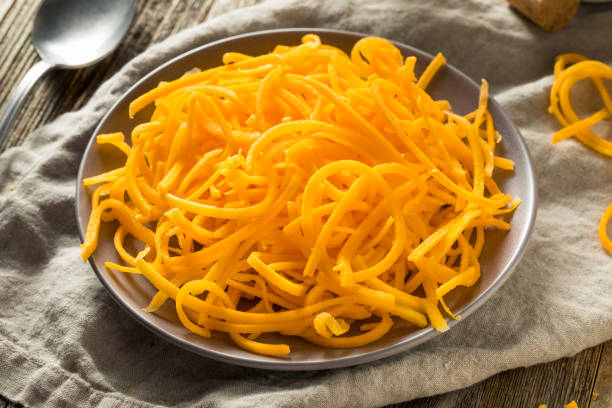 istock Raw Organic Butternut Squash Noodles 1163023364