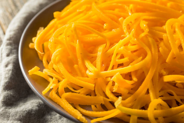 istock Raw Organic Butternut Squash Noodles 1163023646