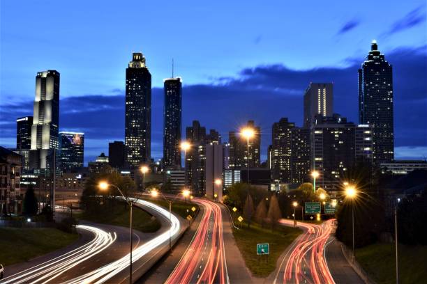 istock Downtown Atlanta at Sunset 2 1163025318