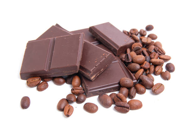 istock dark milk chocolate and coffee beans 1163033337