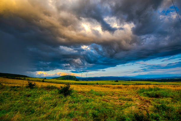 istock Storm clouds in the summer 1163039858