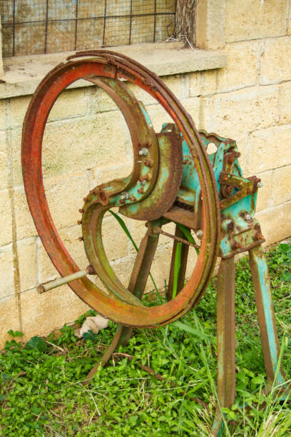 istock Old manual harvesting machinery 1163040448