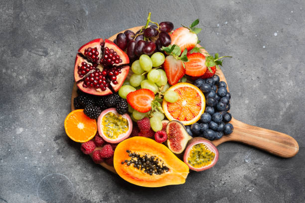 istock Delicious rainbow fruits 1163051951