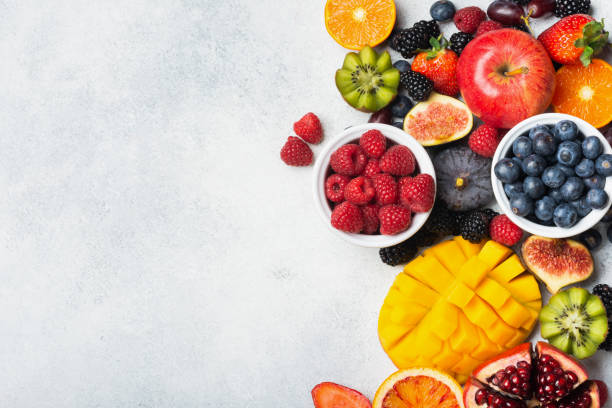 istock Delicious rainbow fruits 1163052002