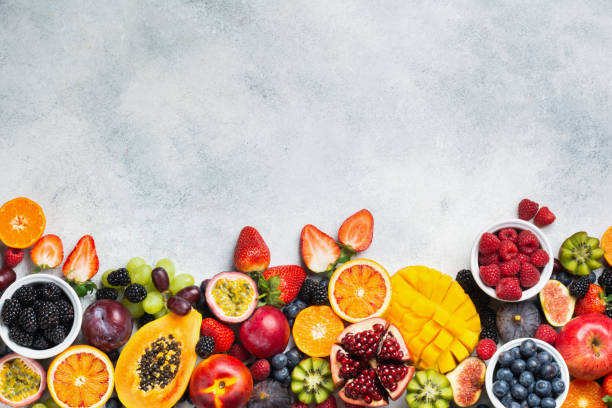 istock Delicious rainbow fruits 1163052008