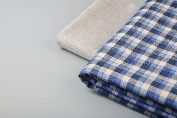istock Indian Made Cotton Unstitched Fabric for Shirt and Trouser Combo 1163083353