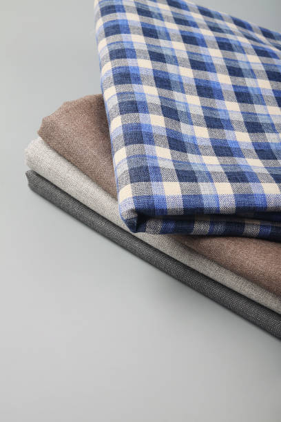 istock Indian Made Cotton Unstitched Fabric for Shirt and Trouser Combo 1163083434