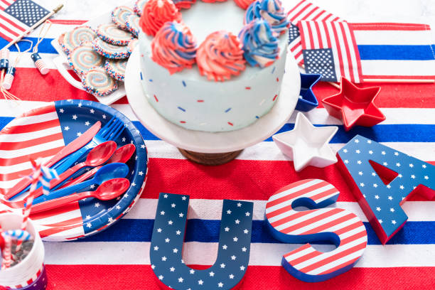 istock Cake, cookies, and fruit and vegetable snack tray 1163088699
