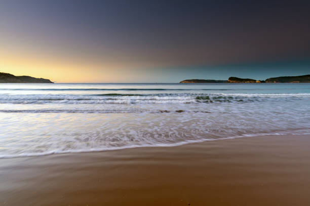 istock Sunrise Seascape and Clear Sky 1163088785