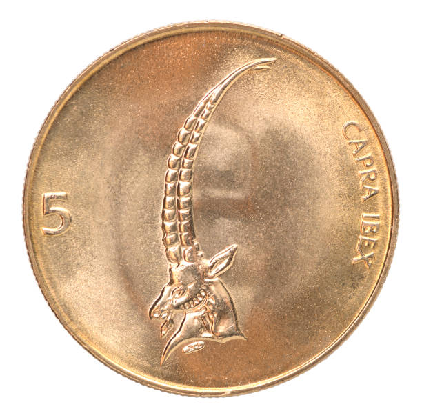 istock Isolated Tolar Coin - Slovenia 1163090430