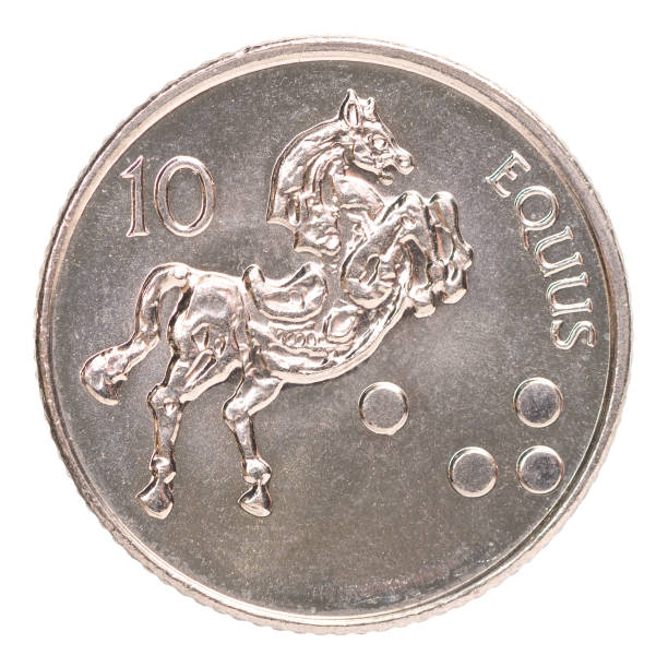 istock Isolated Tolar Coin - Slovenia 1163090435