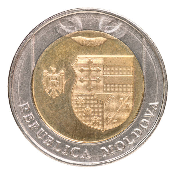 istock New Moldovan Lei Coin 1163090556