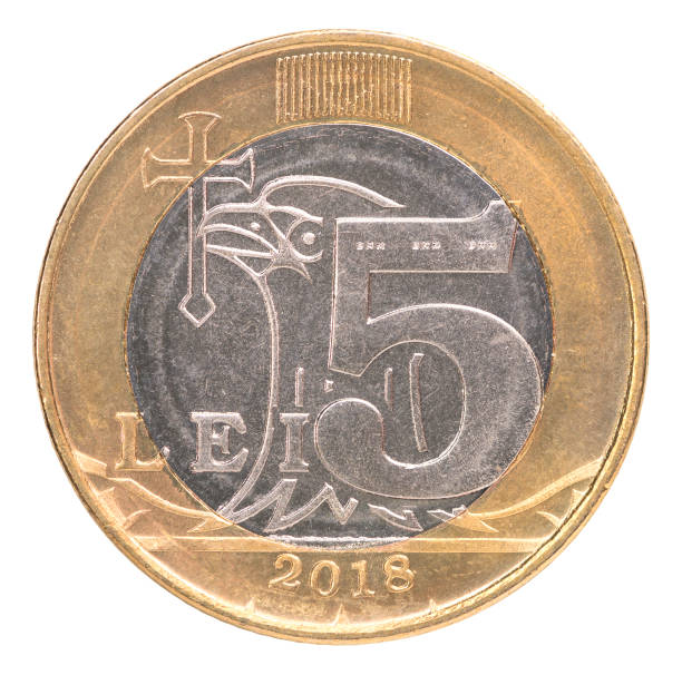 istock New Moldovan Lei Coin 1163090557